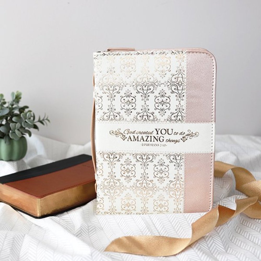 Created to Do Amazing Things (Eph. 2:10) Bible Cover, Large - BRAND NEW